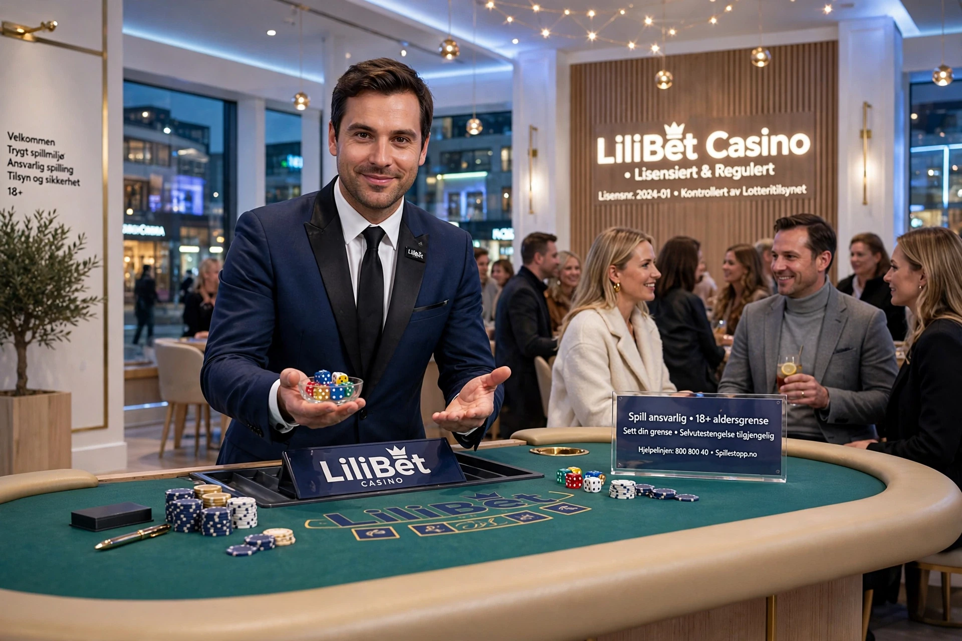 Craps på Lilibet Casino