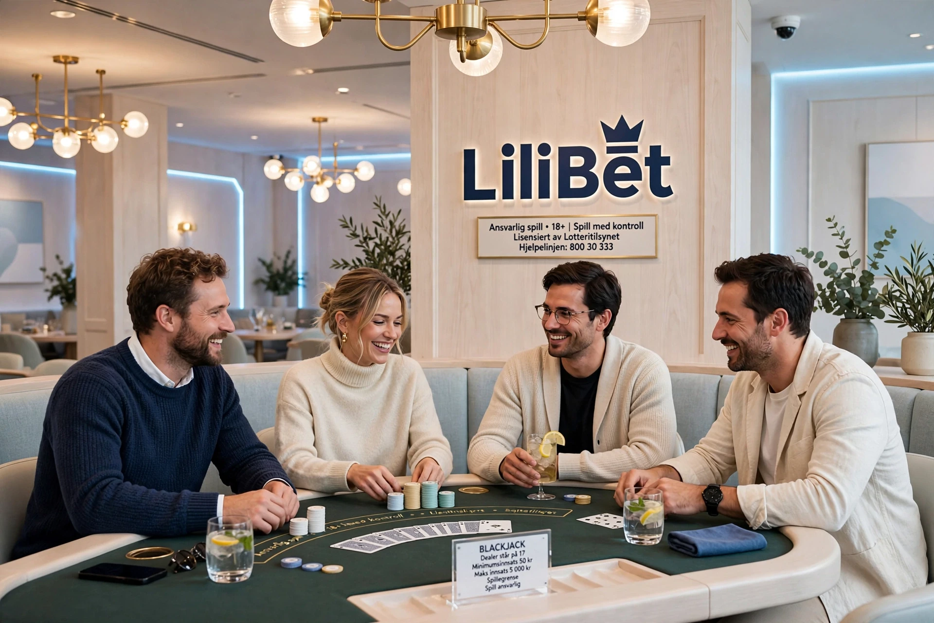 Blackjack på Lilibet Casino