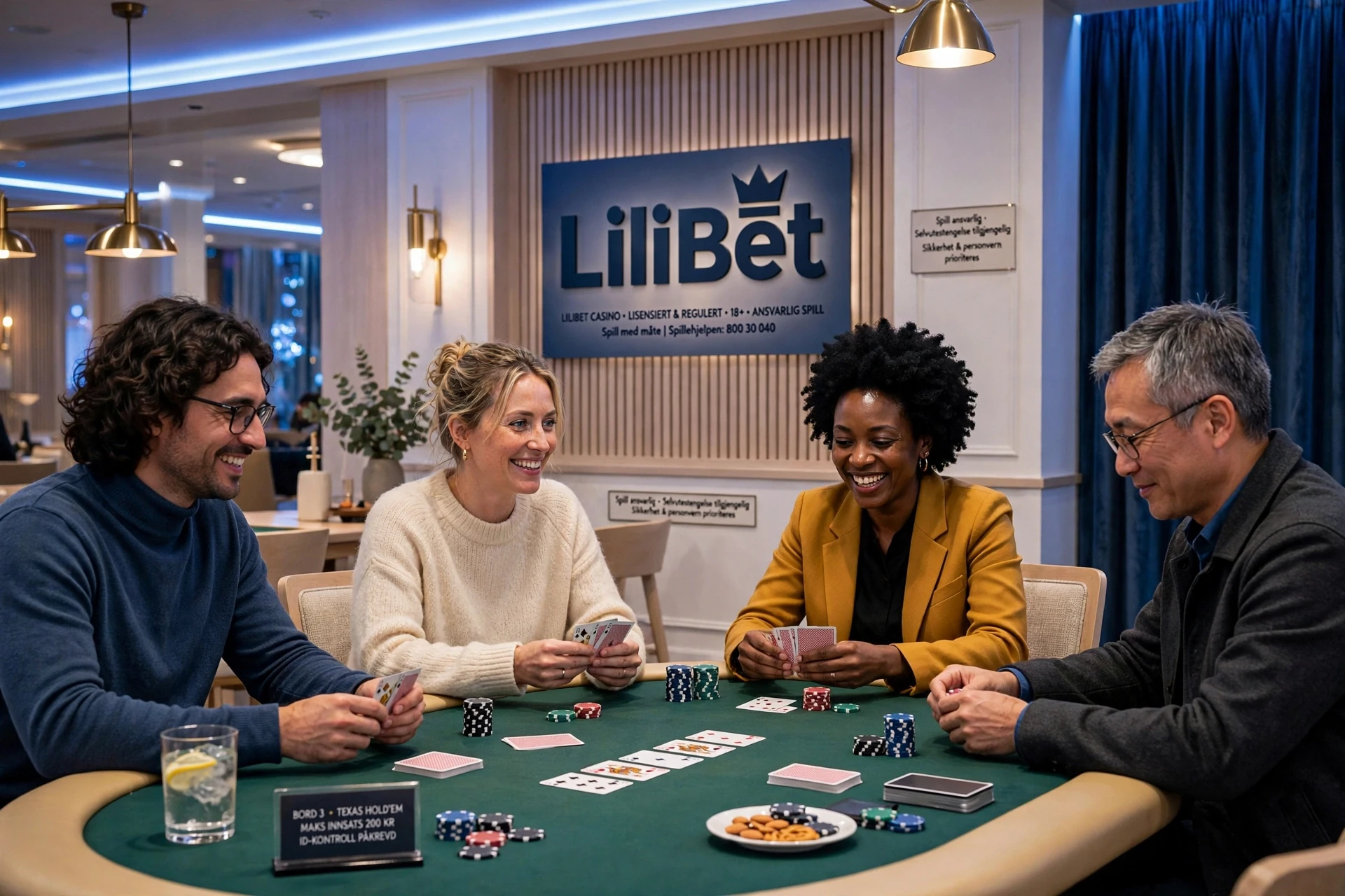 Pokerregler på LILIBET CASINO i Norge