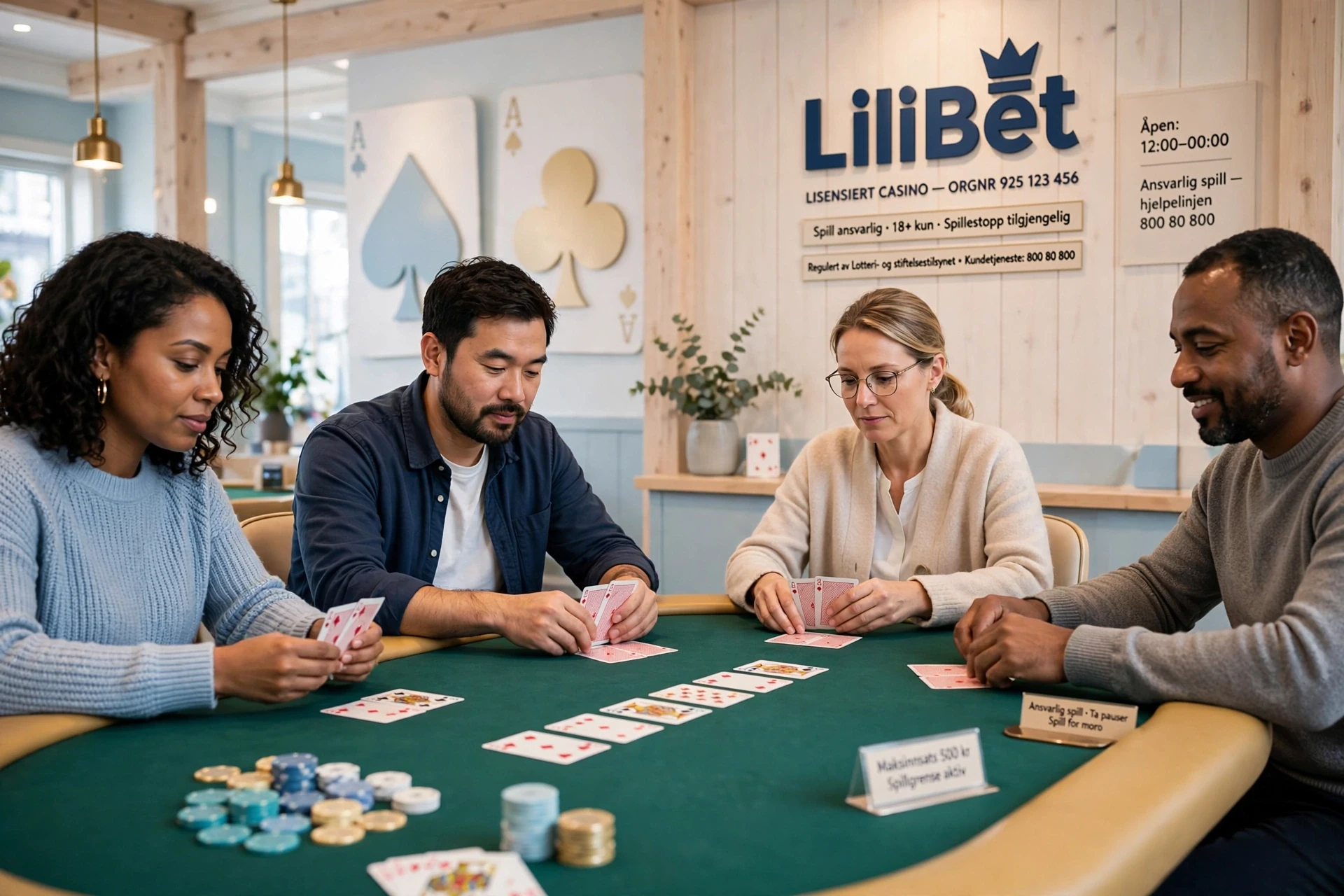 Nettpokerspill Lilibet Casino