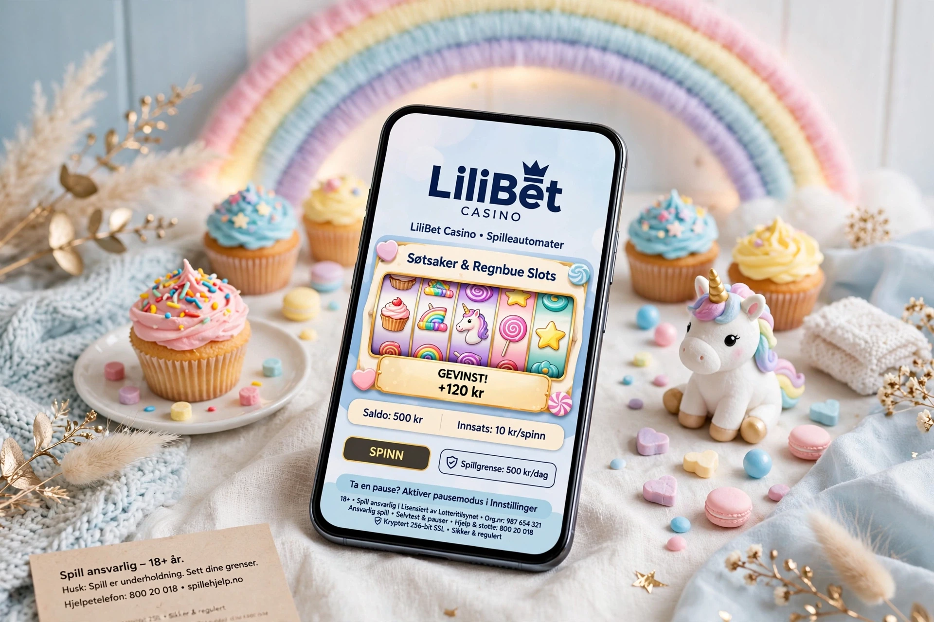 spilleautomater på iPhone hos Lilibet Casino