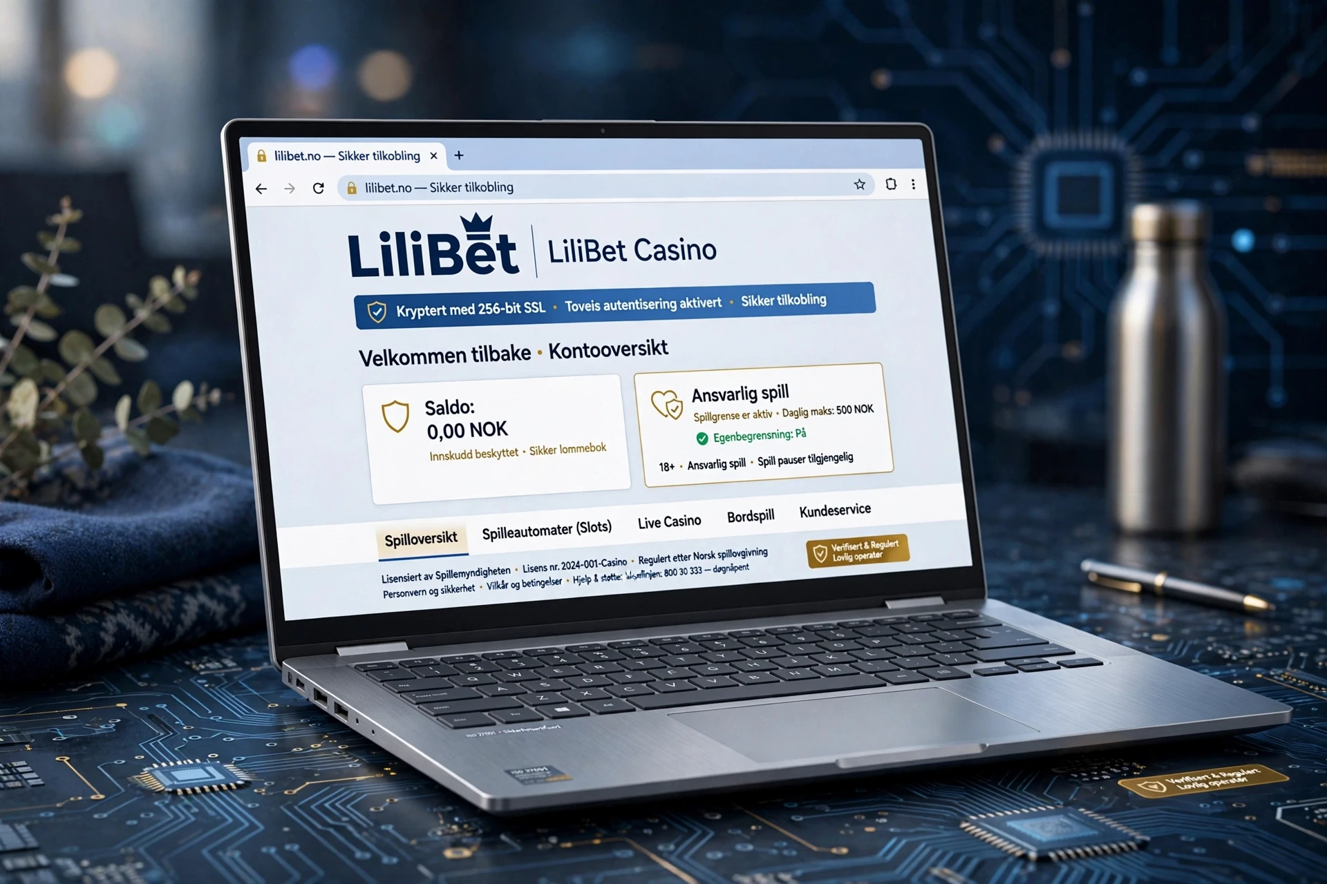 SSL-sertifikat LILIBET CASINO