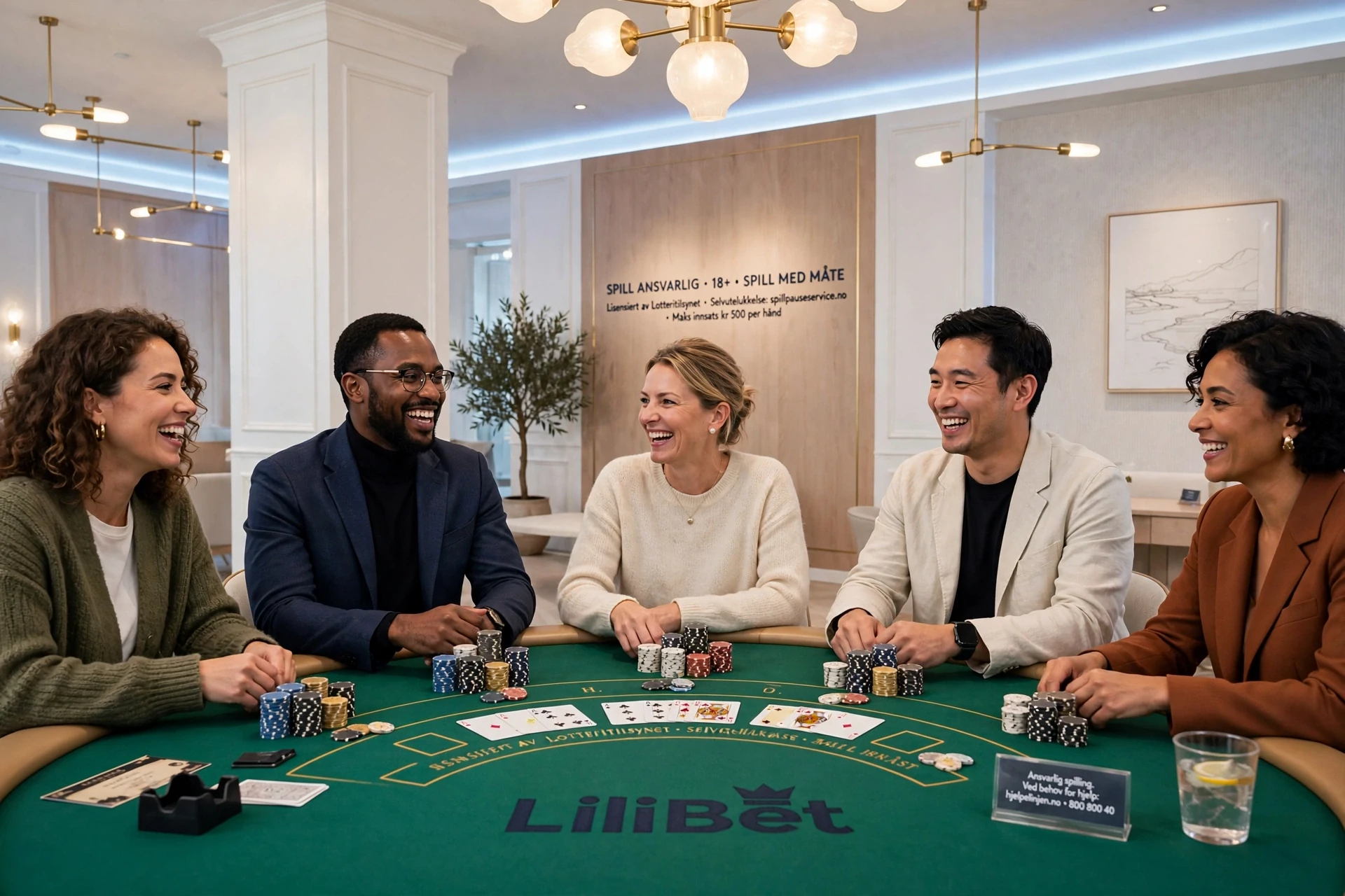 Double Bonus Poker på LILIBET CASINO i Norge
