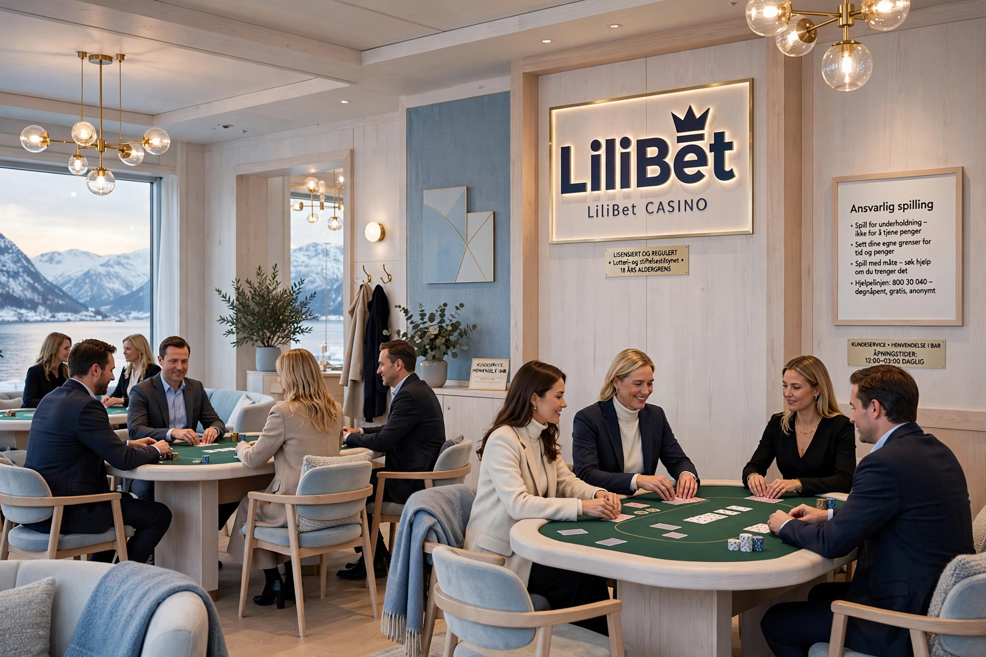 VIP spillrom kasino Lilibet Casino
